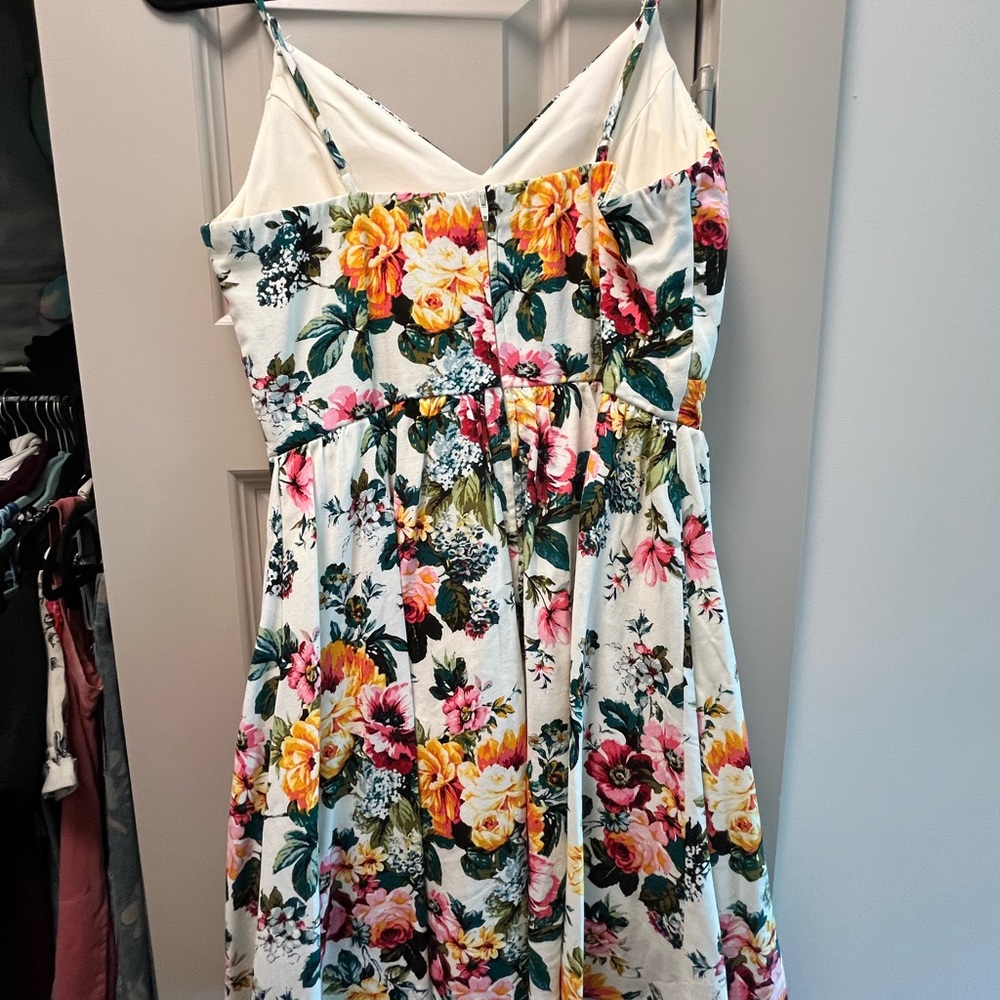 Floral Tulle Skirt Dress - Picture 2 of 7
